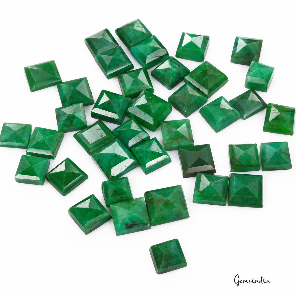 Natural 500 Ct Fine Cut Zambian Green Emerald Best Loose Gemstone Lot for Ring