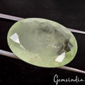 Big! 24.30 Cts~25x17mm Oval Natural Green Aquamarine Unheated Gemstone, Brazil
