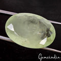 Aquamarine Loose Gemstone, Oval Faceted Cut, Untreated — 25x17x8mm, 24.30 Ct, Brazil