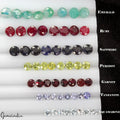 56Pcs Estate Genuine Semi Precious Loose Round Cut Multi Gemstone Lot Collection