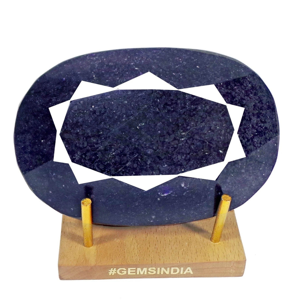 Museum Size 3770 Ct Natural African Dark Blue Sapphire Oval Earth mined Huge Gem