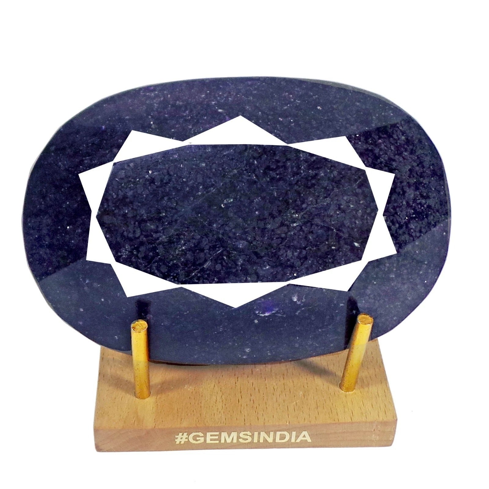 Museum Size 3770 Ct Natural African Dark Blue Sapphire Oval Earth mined Huge Gem