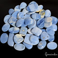 45 Pcs Natural Blue Opal 22-39mm Loose Cabochon Gemstones Wholesale Lot 1250 Ct