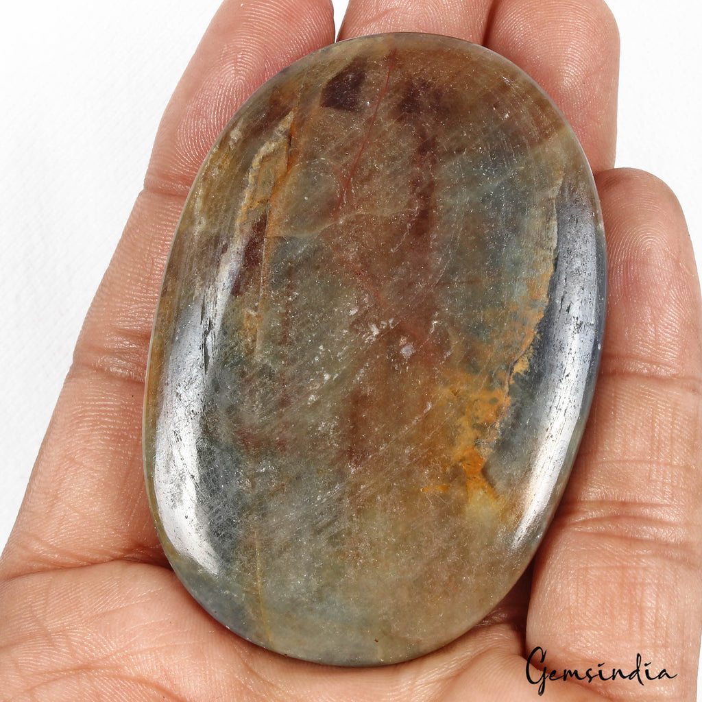 660 Cts Natural Untreated Bi Color Sapphire Oval Cab Loose Huge Earth Mined Gem