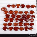 Certified 146 Ct/37 Pcs Natural Untreated Ceylon Hessonite Garnet Oval Rare Gems