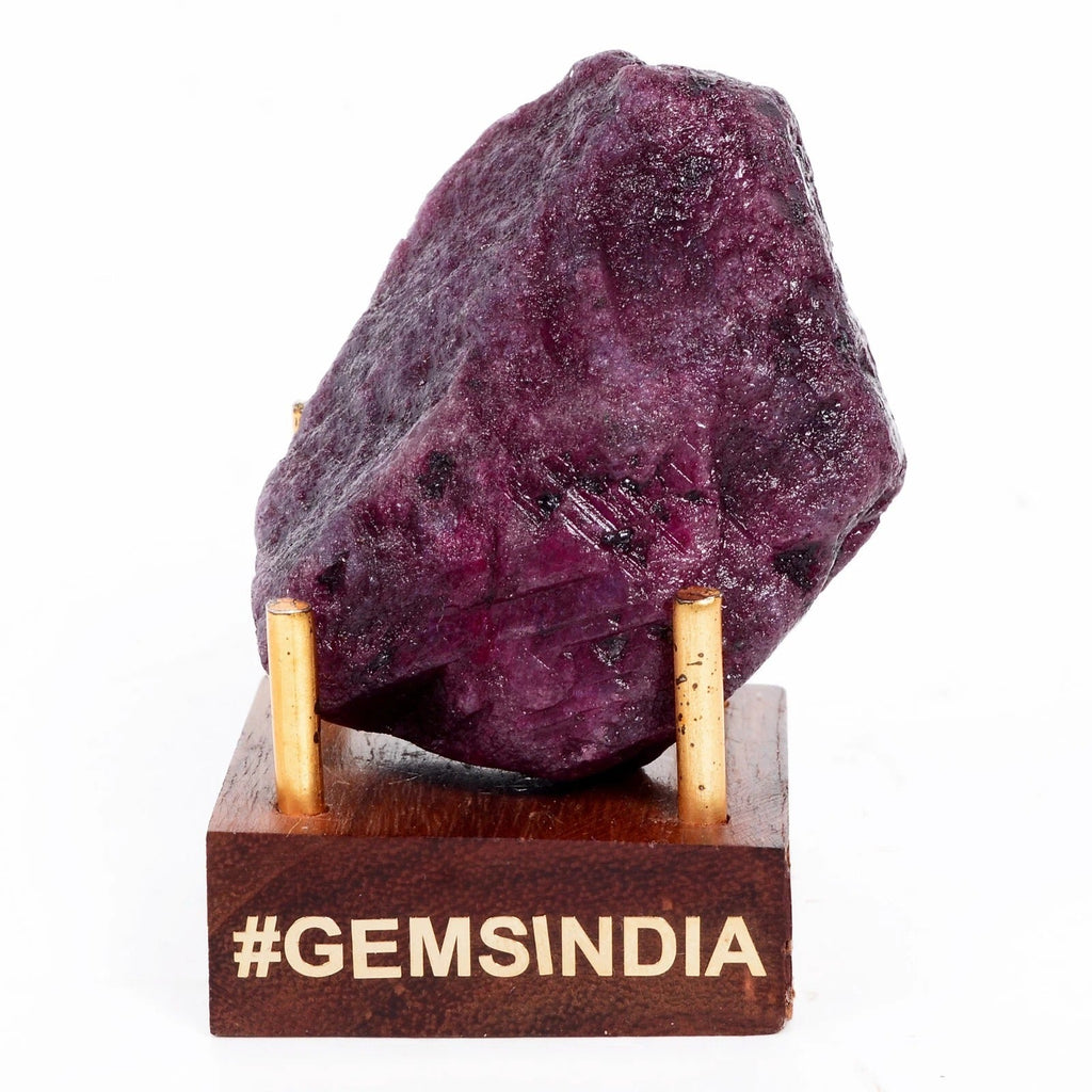 500 Cts Red Corundum Ruby Crystal Rough Mineral Specimen Uncut Loose Gemstone