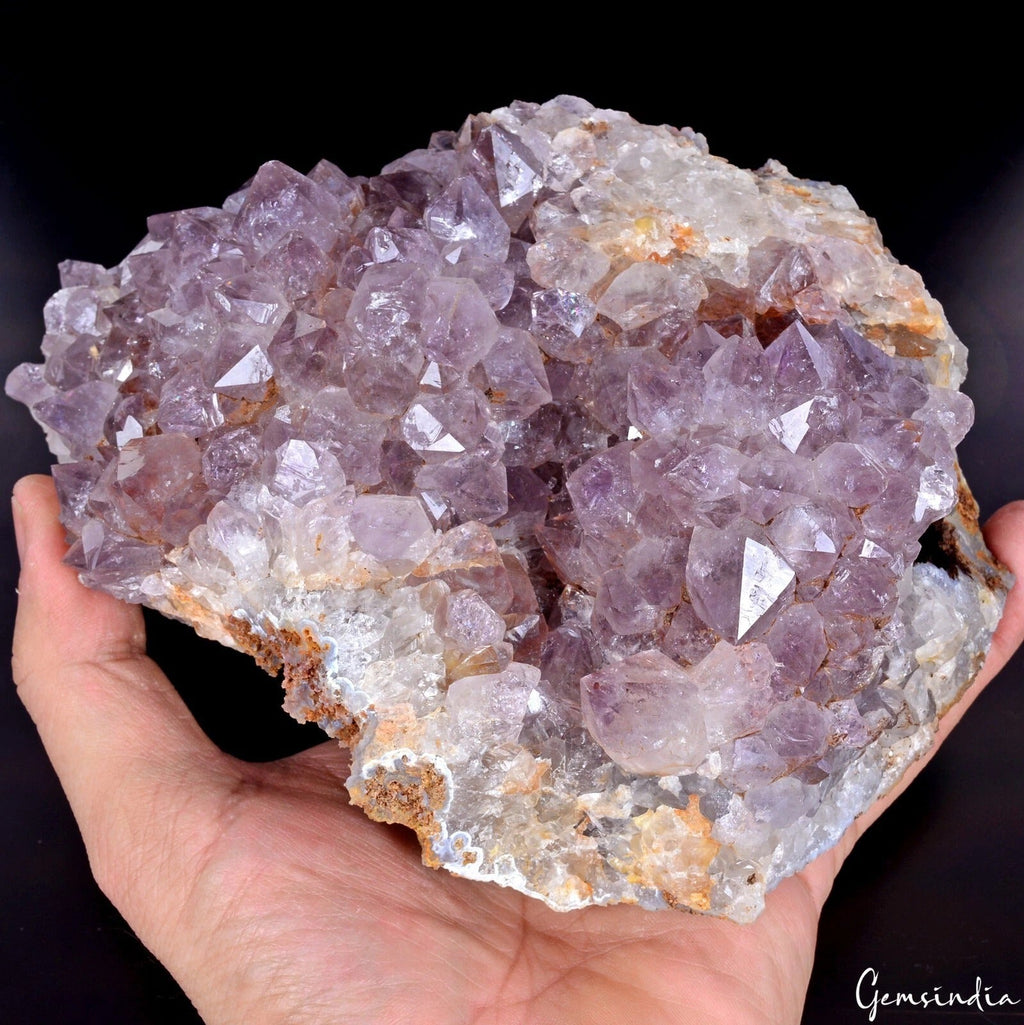 1.44 Kilo Natural Amethyst Loose Gemstone Geode Uncut Raw Rough Crystal Specimen