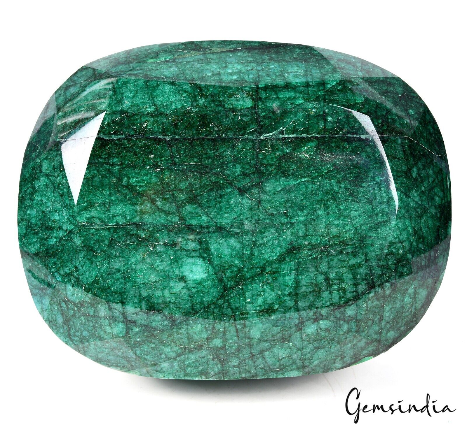 Emerald Loose Gemstone, Green — 5.5 Kg, Brazil