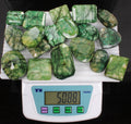 Emerald Lot, Loose Gemstone, Oval, Pear & Octagon Faceted, Color Enhanced — 18 Pieces, 33mm to 57mm, 5000 Ct, Brazil