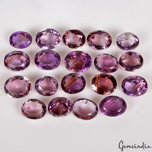 Amethyst Lot, Loose Gemstone, Untreated — 19 Pieces, 12mm to 15mm, 172 Ct, Brazil
