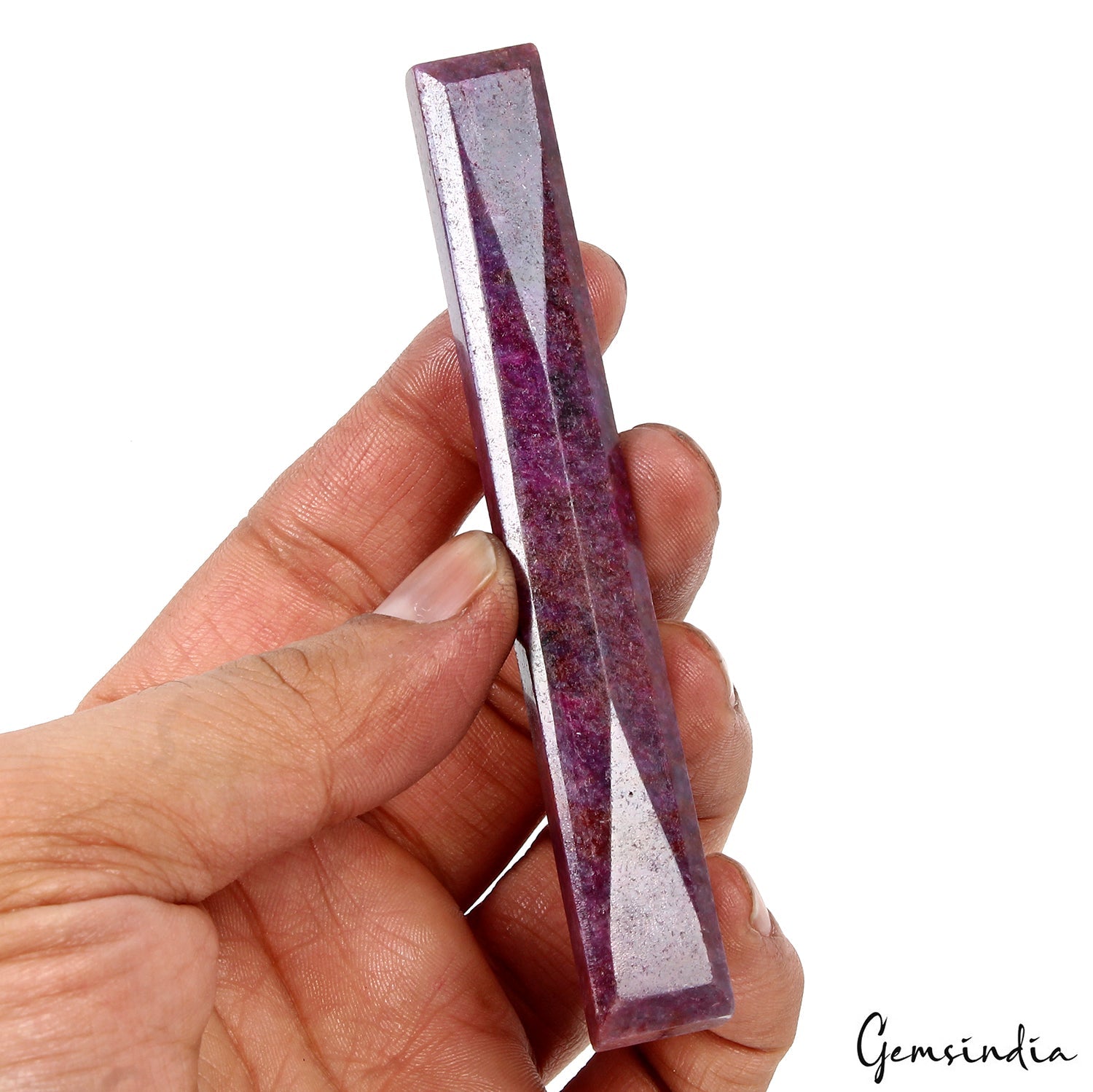 Certified 263.30 Cts Natural Ruby Kitkat Baguette Cut Earth Mined Loose Gemstone
