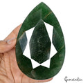 3400 Ct Natural Green Strawberry Quartz Pear Cut Museum Size Loose Huge Gemstone