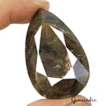 295 Cts Natural Untreated Brown Sapphire Pear Faceted Cut Earth Mined Loose Gems