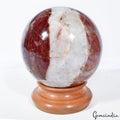 Red Jasper Sphere, Bi Color — 6.5 Inch in diameter, 5.2 Kg (26000 Ct), Madagascar