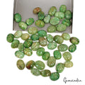 Brazilian Emerald Lot, Loose Gemstone, Color Enhanced, Green — 48 Pieces, 12mm to 16mm, 390 Ct, Brazil