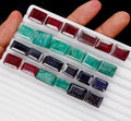 Certified Emerald Ruby Sapphire Baguette Cut Loose 12mm-18mm Gemstones~300 Cts