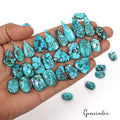 450 Cts/35 Pcs Natural Blue Spiderweb USA Turquoise Mix Cab Loose Gemstones Lot