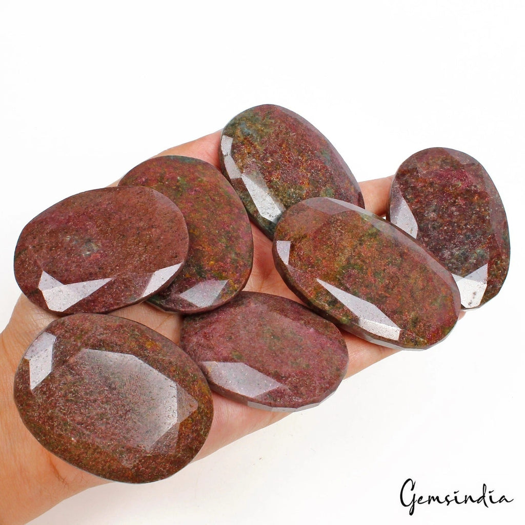 Natural Untreated Red Ruby Lot 2600 Ct Oval Cut Loose Huge Gemstones 52-66mm/7Pc