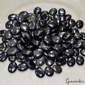 Oval Cab Palm Stones Bulk Lot Wholesale Crystal Black Obsidian Gemstones~ 2.4 Kg
