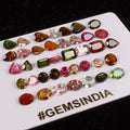 23.60 Ct Natural Gemstone Tourmaline Fancy Color Mix Cut Mozambique Gems 39 Pcs