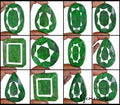 Huge 5800 Ct Natural Green Emerald Earth-Mined Mix Cut Loose Gemstones 12 Pcs