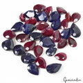 Ruby Lot, Loose Gemstone, Color Enhanced — 35 Pieces, 13mm to 16mm, 227.30 Ct, Madagascar