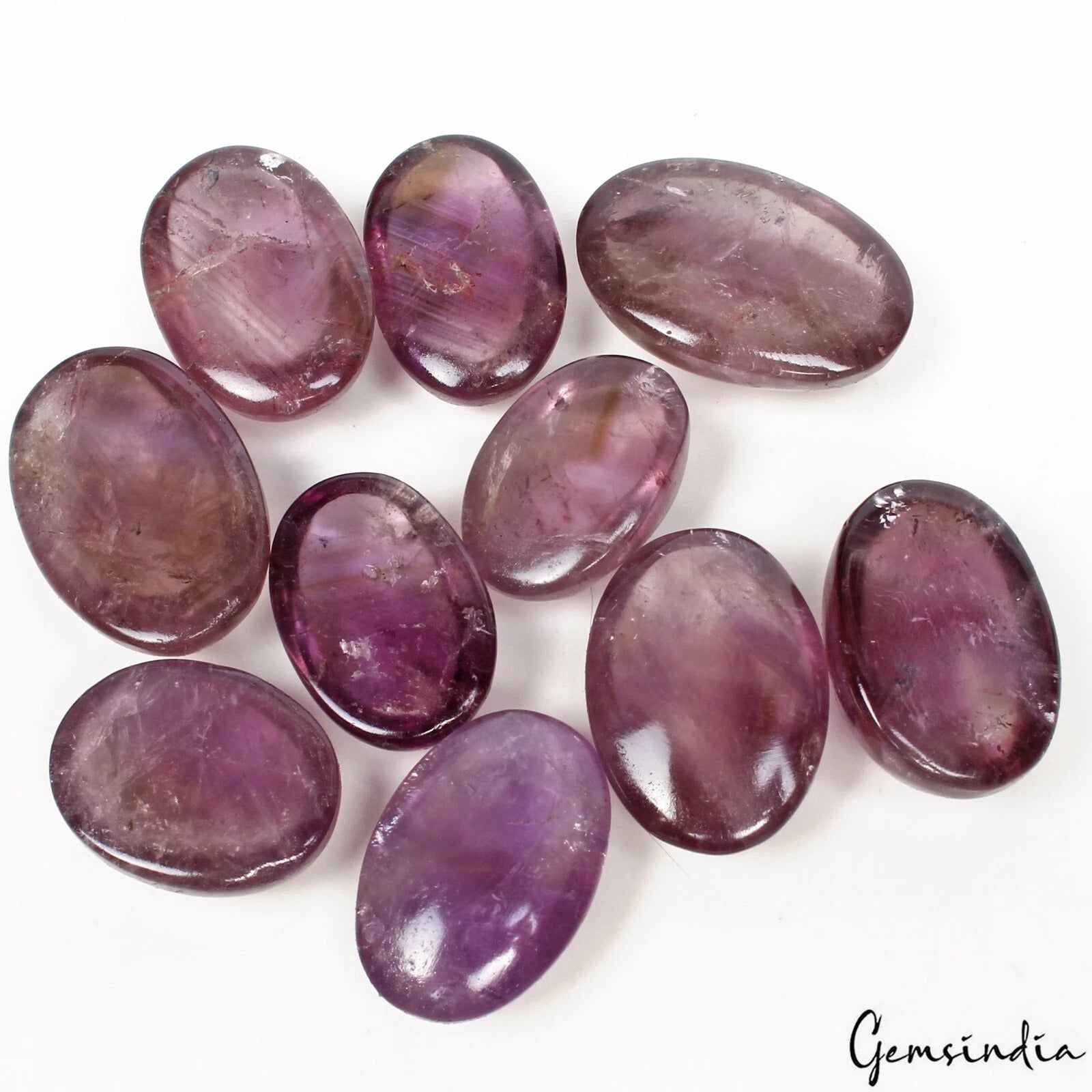 Amethyst Cabochon, Untreated, Purple — 24mm to 30mm, 400 Ct, Madagascar