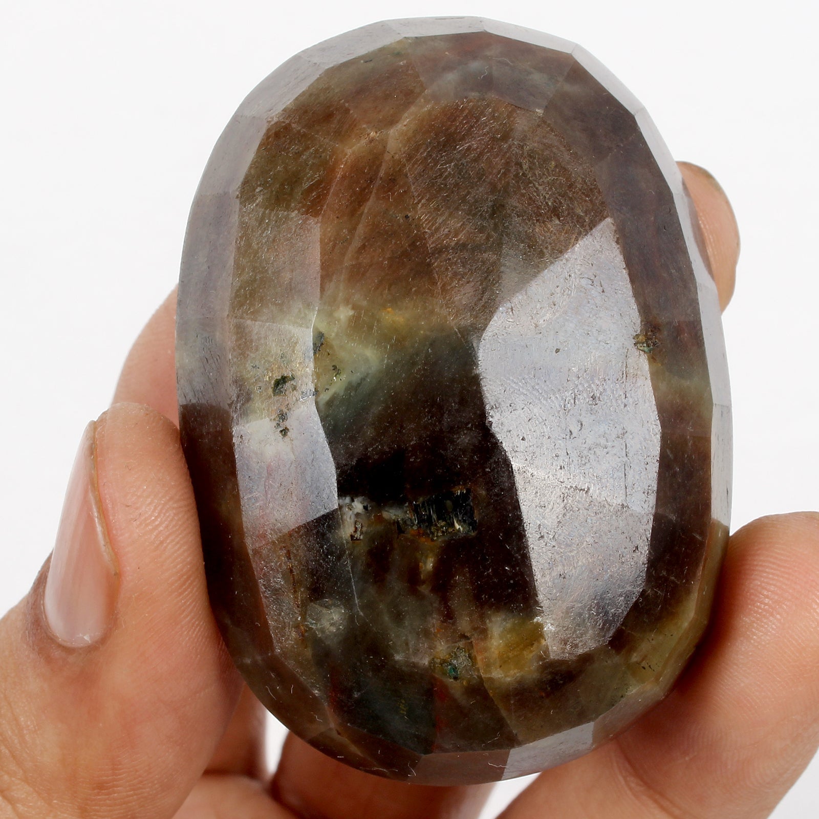 Certified 525 Cts Natural Untreated Brown Sapphire Oval Cut Huge Size Gemstone