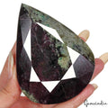 1790 Cts Natural Untreated Red Ruby Pear Faceted 94x71x31mm Loose Huge Size Gem