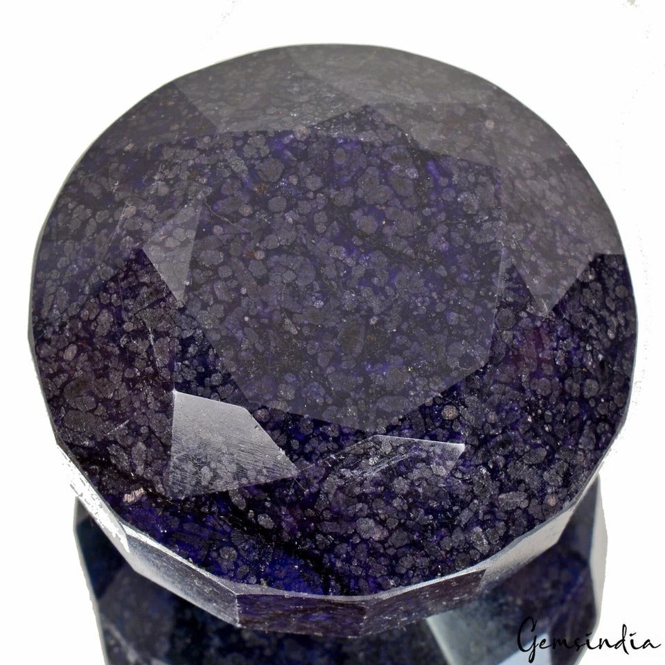 Blue Sapphire Loose Gemstone, Color Enhanced — 70x43mm, 2120 Ct, Madagascar
