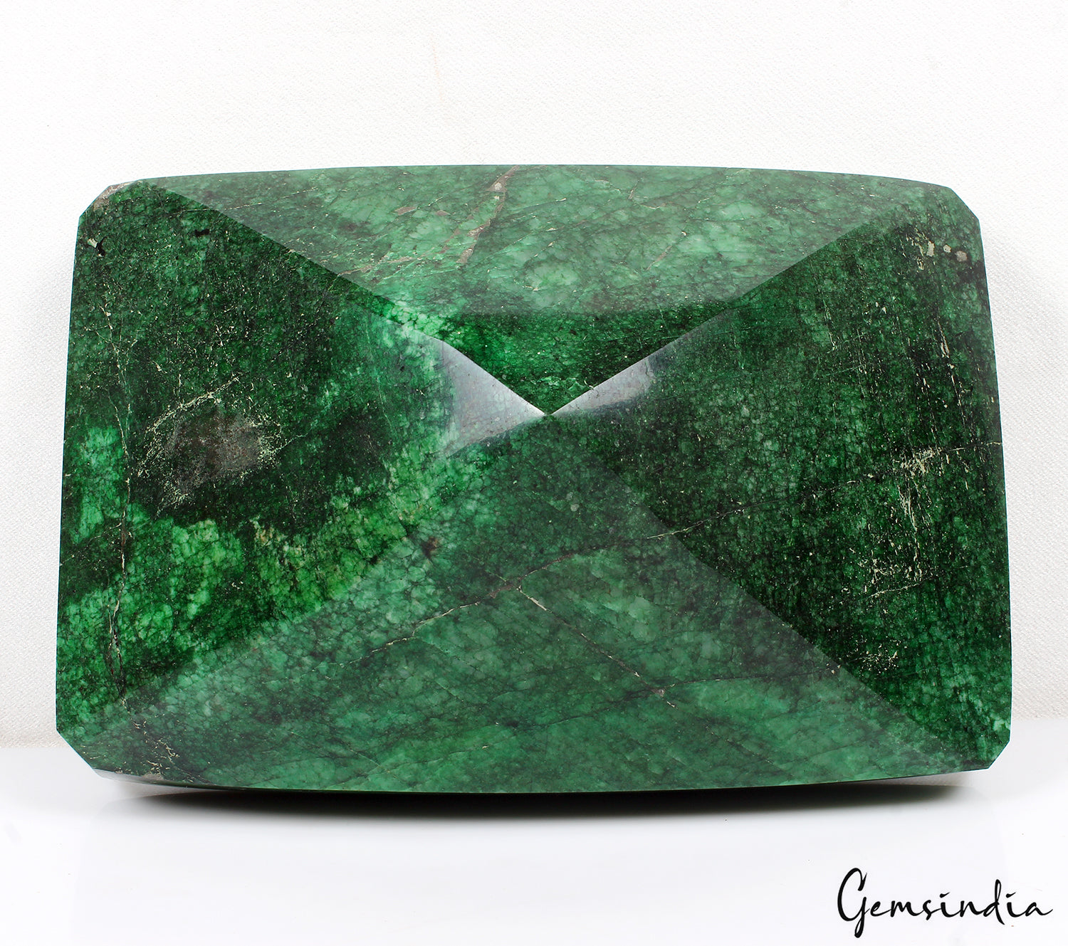 6.8 Kg Natural Emerald Octagon Cut Earth Mined Brazil Collector's Grade Gemstone