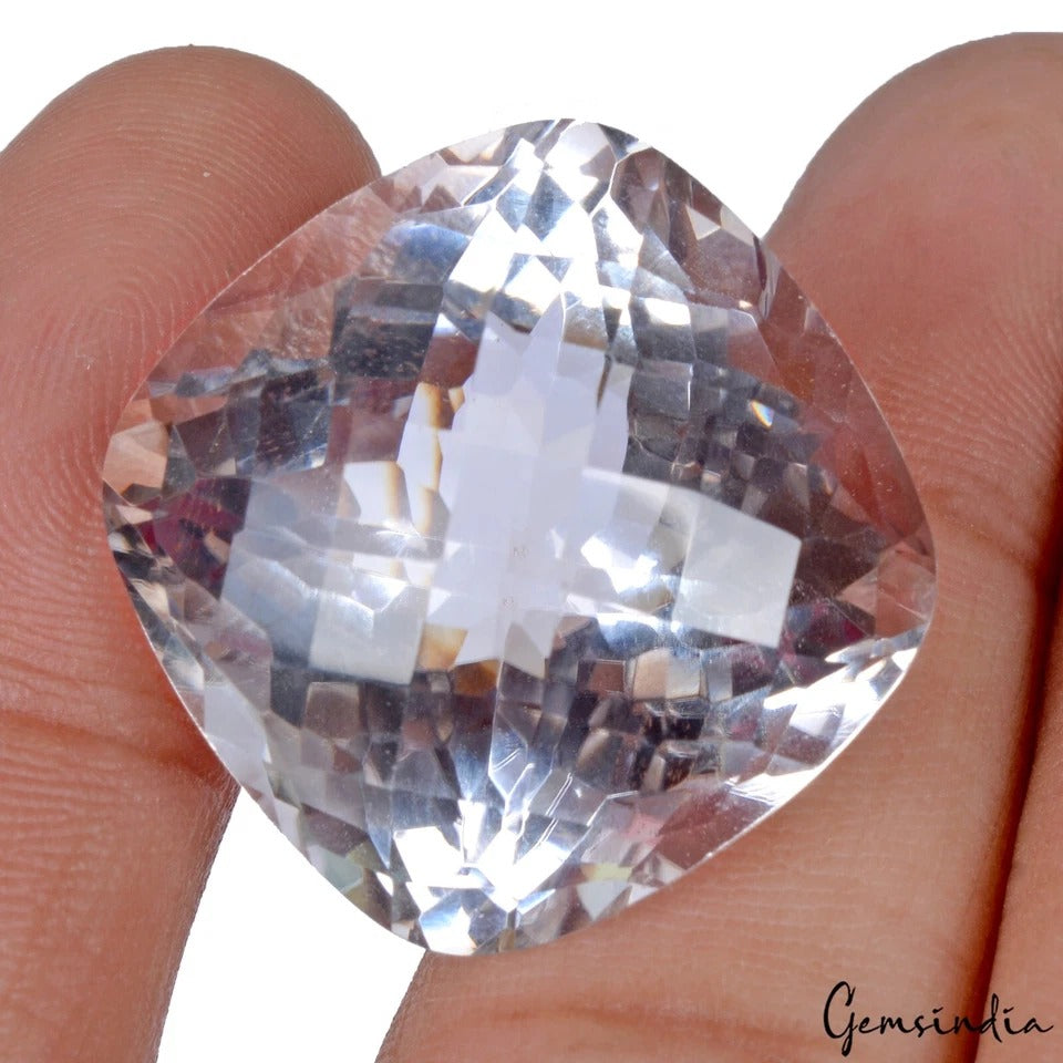 Amethyst Loose Gemstone, Purple — 23x23x16 mm, 48.50 Ct