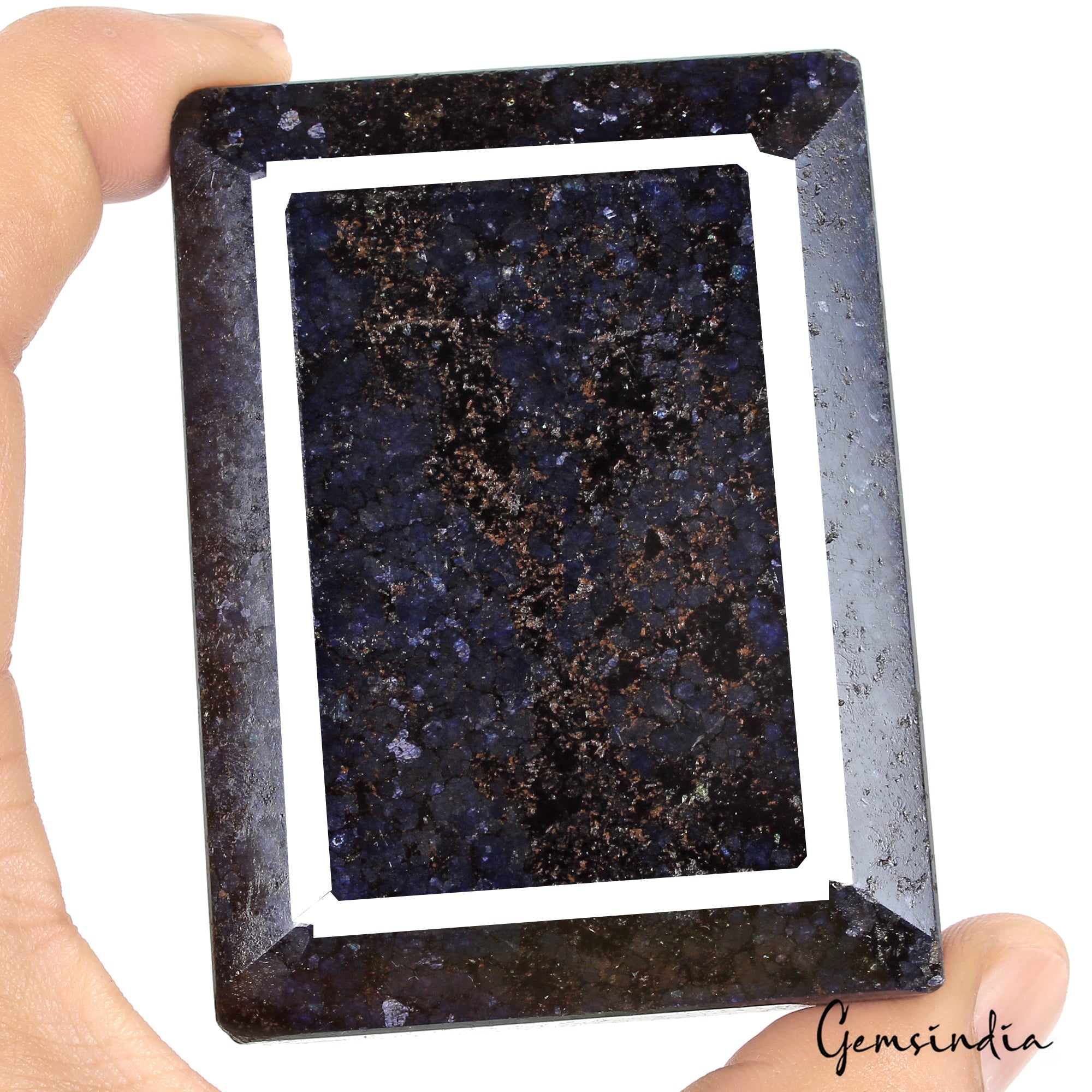 2300 Ct Natural Dark Blue Sapphire Octagon Faceted Earth Mined Museum Size Gems