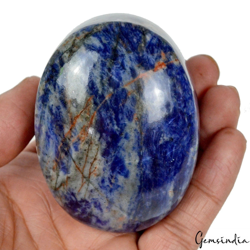1760Ct Natural Untreated Blue Amazing Sodalite Oval Cab Loose Huge Size Gemstone