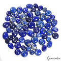 Lapis Lazuli Lot, Cabochon, Oval & Round Cabochon, Blue — 62 Pieces, 8mm, 460 Ct, Afghanistan