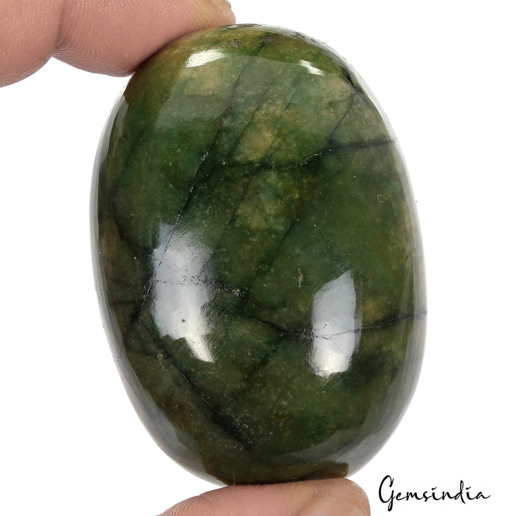 430 Ct Natural Zambian Green Emerald Oval Cab Huge Size Loose Earth Mined Gem