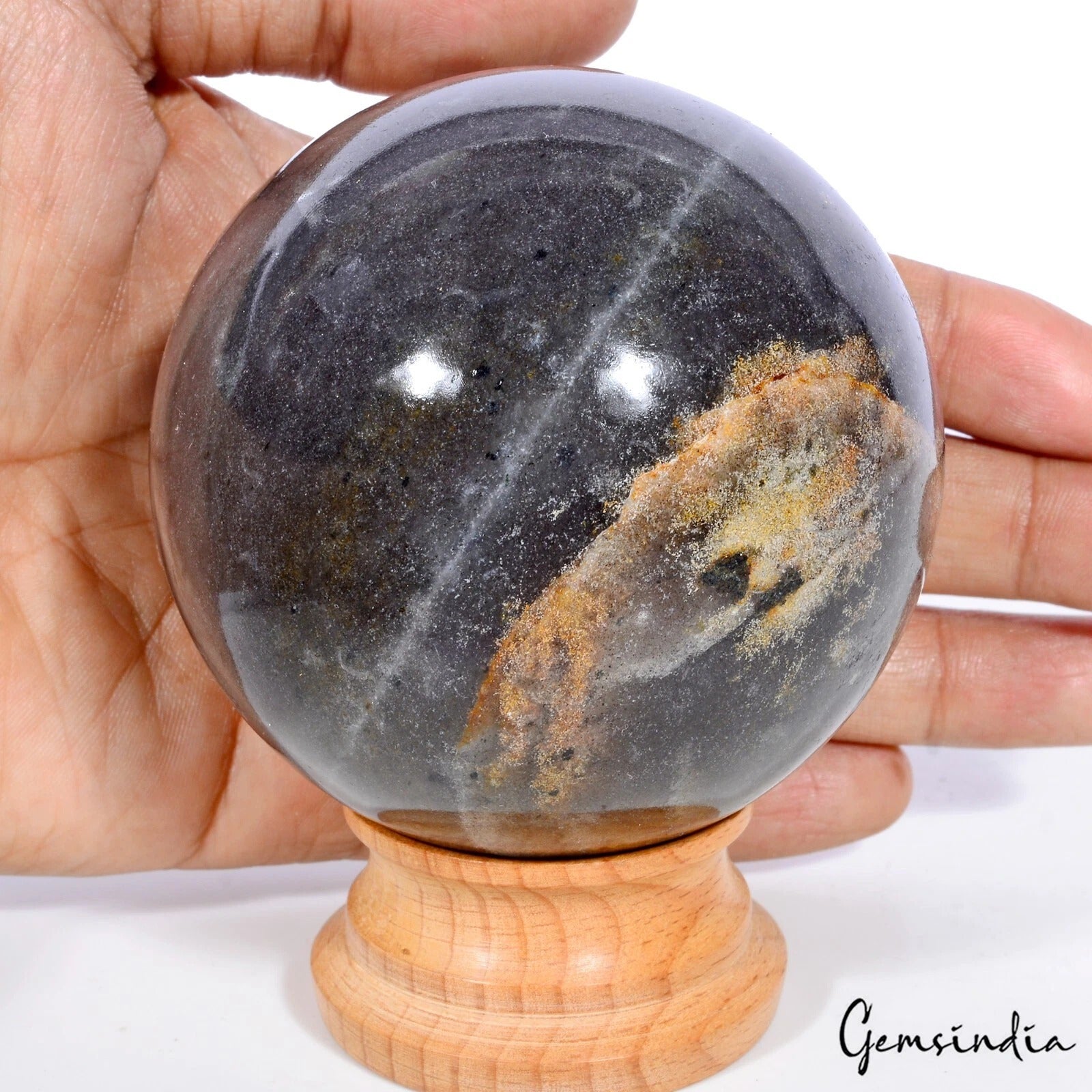 Jasper Sphere, Untreated — 3 Inch, 3250 Ct