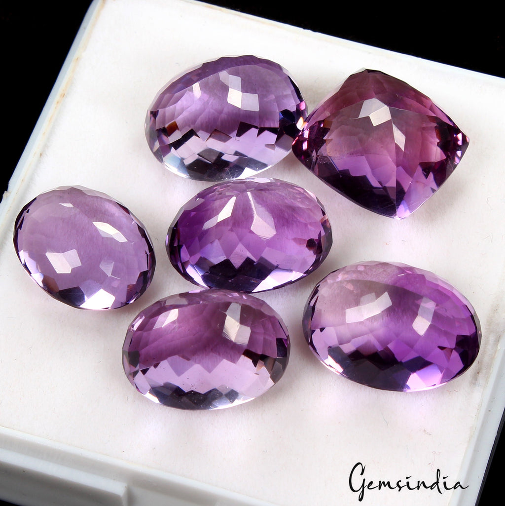 VVS 105.50 Cts Natural Rich Purple Amethyst Top Grade Certified Loose Gemstone
