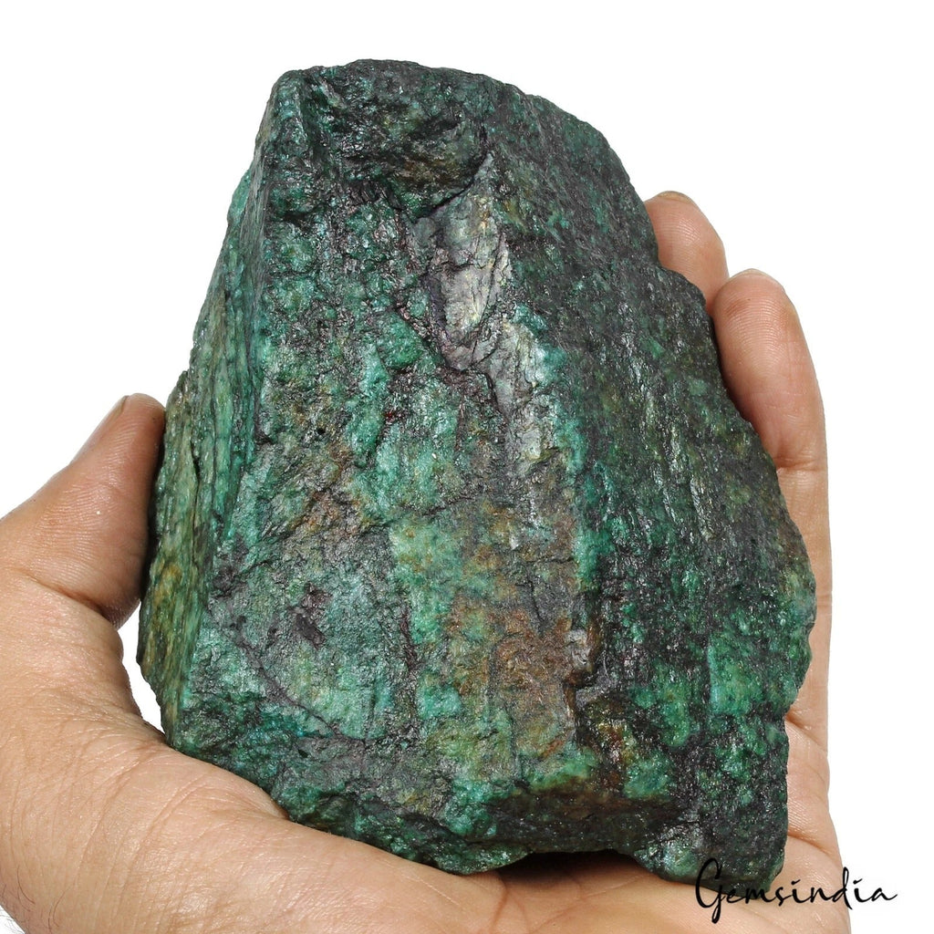 2940 Ct Natural Brazilian Green Emerald Raw Rough Rock Crystal Minerals Huge Gem