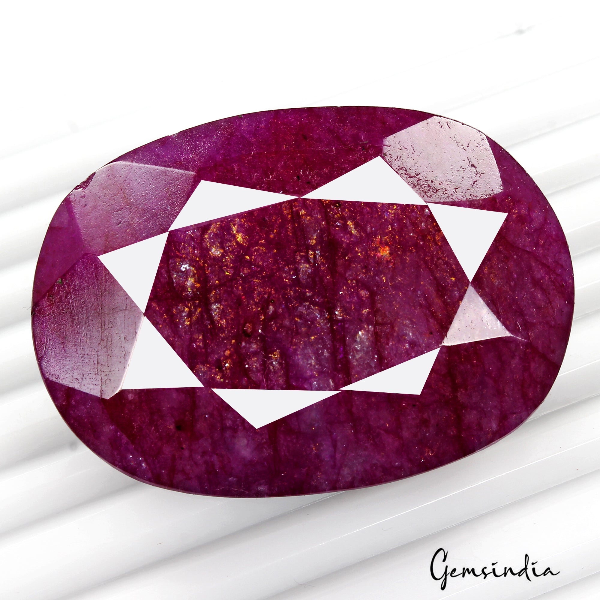 390 Ct Pink Red Beryl Bixbite Oval Cut Faceted Earth Mined USA Loose Huge Gems