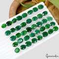 250.00 Ct Natural Green Brazilian Finest Emerald Oval Cut Faceted Loose Gems Lot