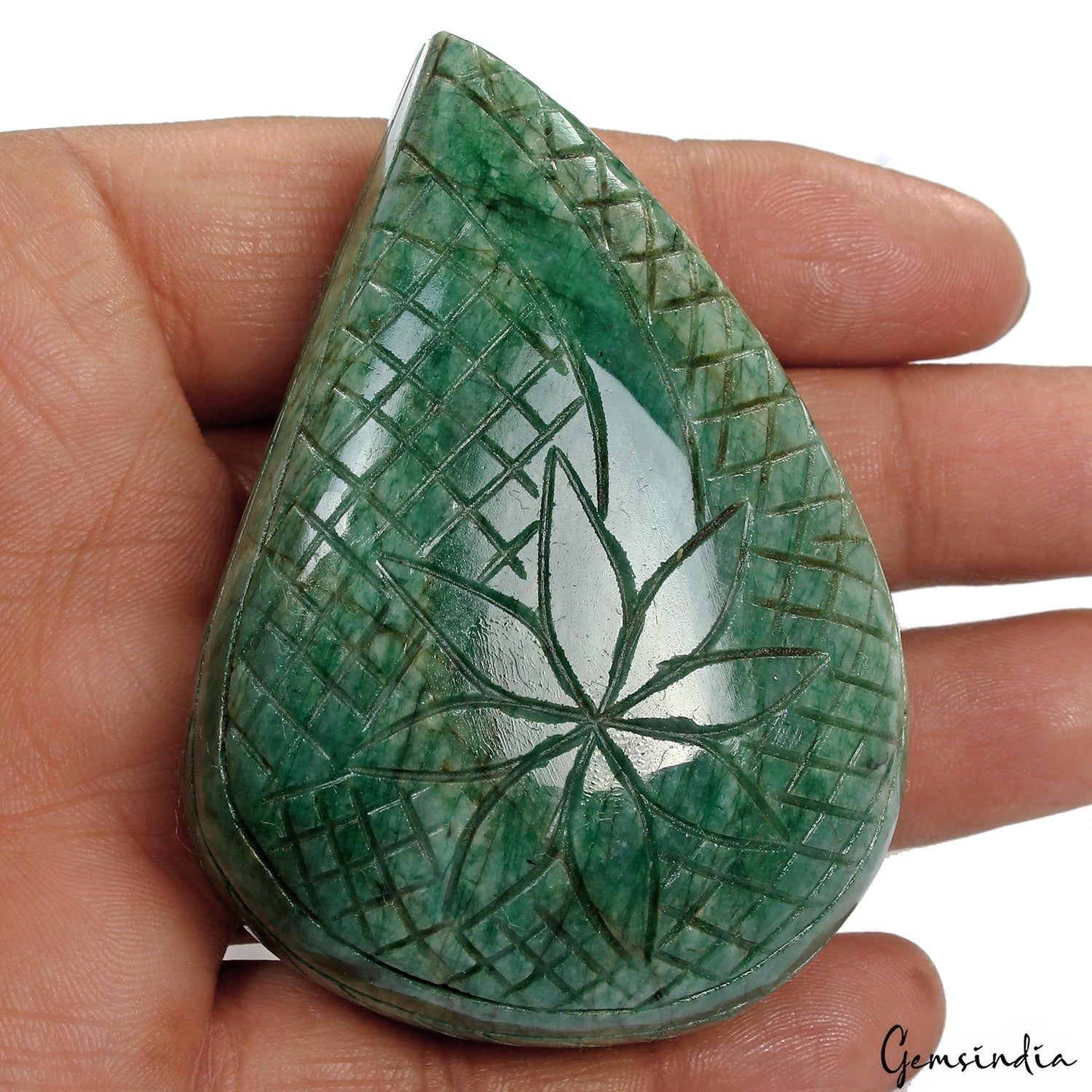 720 Ct Natural Zambian Emerald Carving Earth Mined Museum Size Loose Gemstones