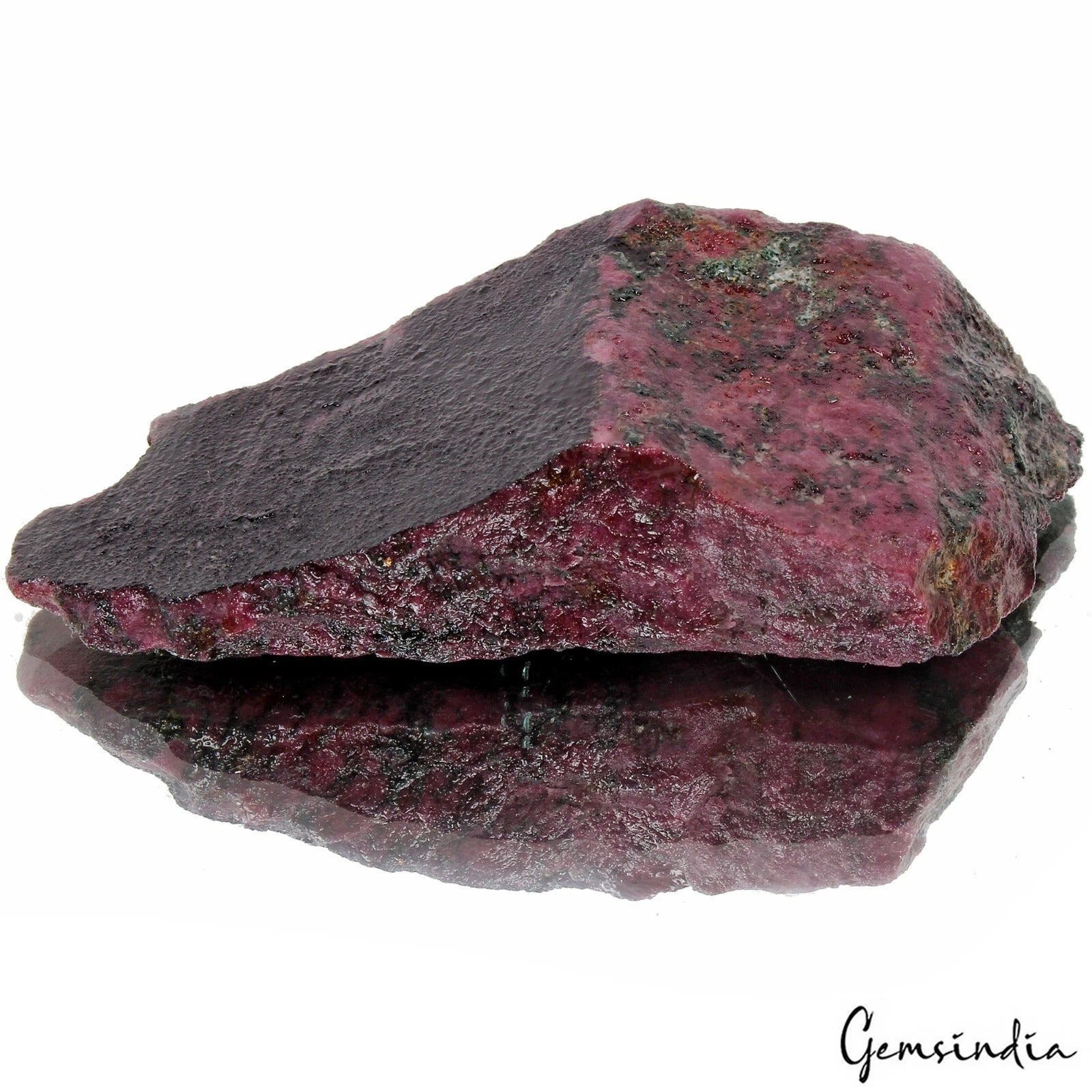 Ruby Rough Specimen, Red — 79 x 40 x 17 mm, 400 Ct, Madagascar