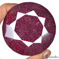 2430 Cts Natural Red Ruby Round Faceted Earth Mined Museum Size Loose Huge Gem