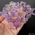65 Pcs Natural Brazilian Amethyst Raw Face 13-41mm Druzy Loose Gemstones 1500 Ct