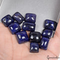 167.90Ct Natural Blue Sapphire Cushion Cabochon Loose 11-15mm Certified Gemstone