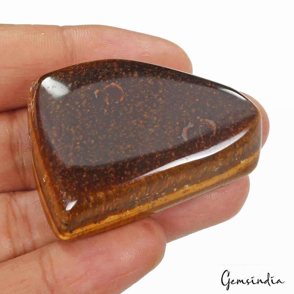 200 Cts Natural Untreated Brown Iron Tiger Eye Fancy Cab Loose Earth mined Gem