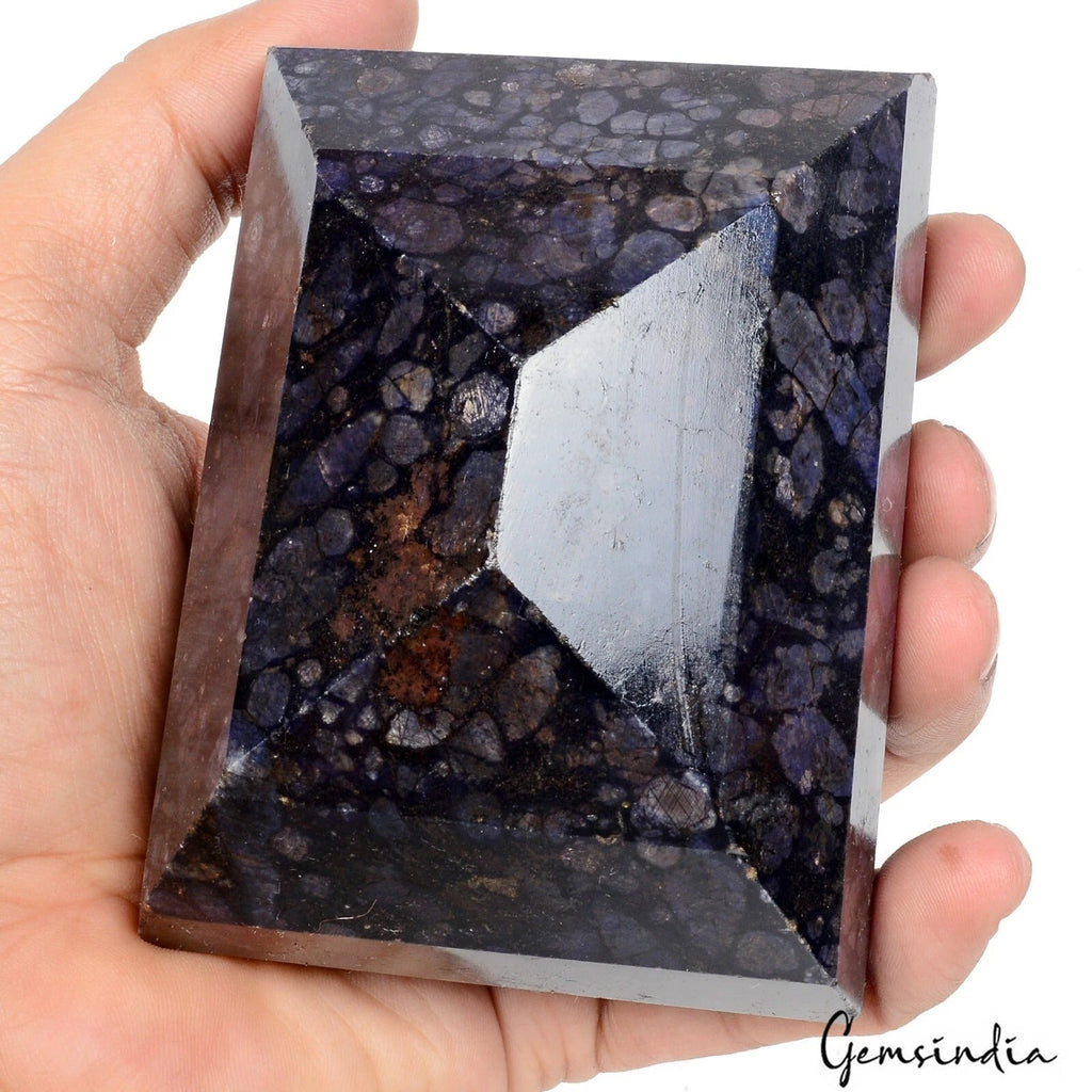4020 Ct Natural African Blue Sapphire Rectangular Cut Earth mined Huge Loose Gem