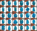Turquoise Cabochon, Blue — 25mm to 47mm, 1040 Ct, India