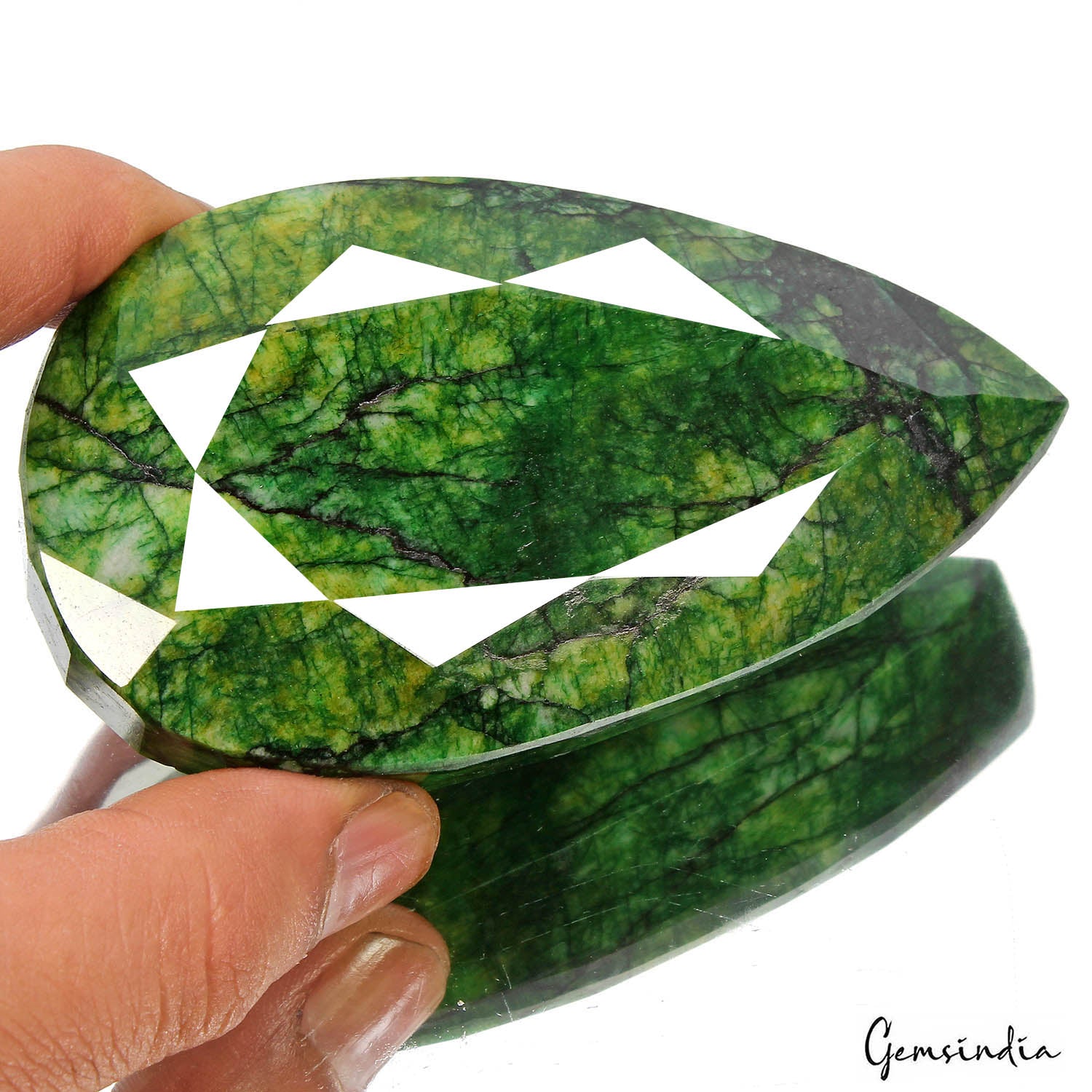 1230 Ct Natural Huge Green Emerald Earth-Mined Museum Size Brazilian Gemstone